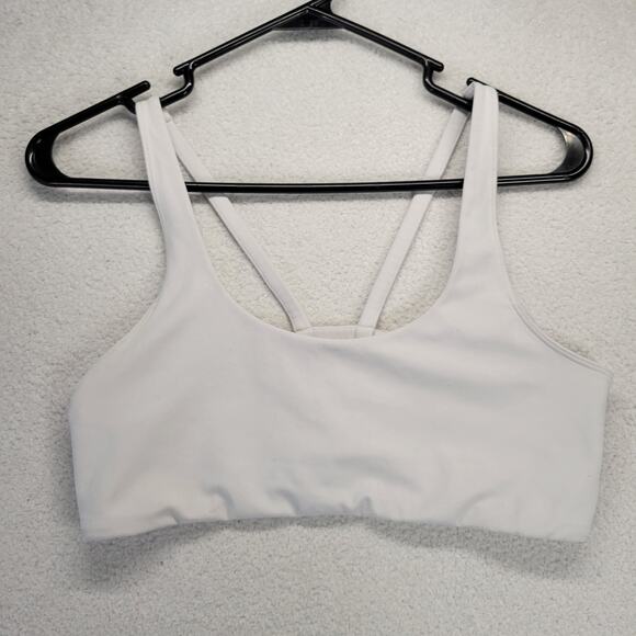 Vuori Other - Vuori Yosemite Sports Bra Womens Medium White Active Athletic Running Workout